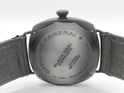 PANERAI Radiomir Black Seal PAM00292 OP6723 BB1464668 Manual Winding Black Dial Men's Watch