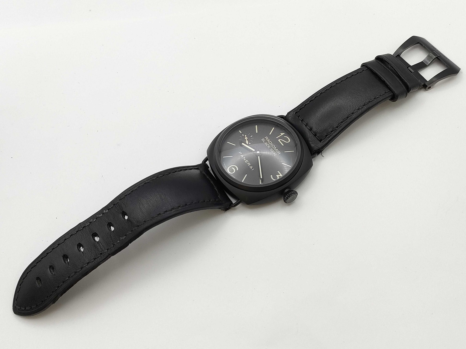 PANERAI Radiomir Black Seal PAM00292 OP6723 BB1464668 Manual Winding Black Dial Men's Watch