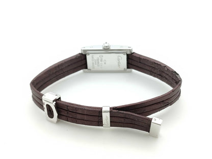 Cartier Tank Alongeranière WJ2003W3 254415690CE Quartz 18K Gold Women's Watch