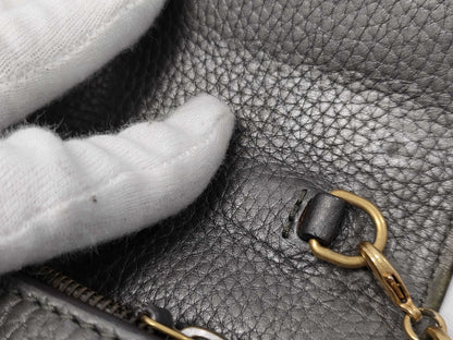 GUCCI GG Leather Shoulder Chain Shoulder Bag