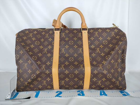 LOUIS VUITTON Monogram M41426 Keepall 50 Boston Bag
