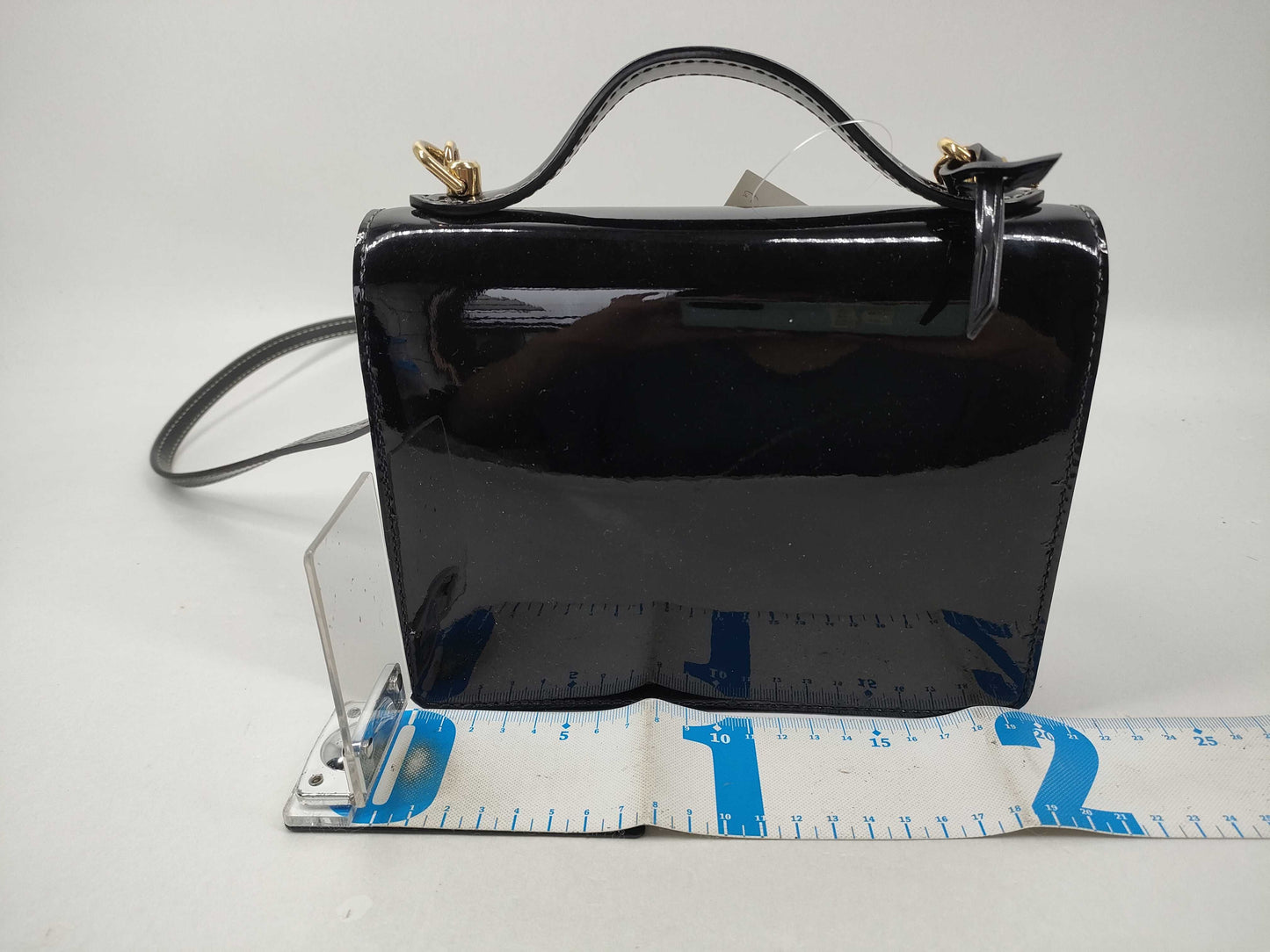 LOUIS VUITTON Vernis Monceau BB M91581 2-Way Handbag