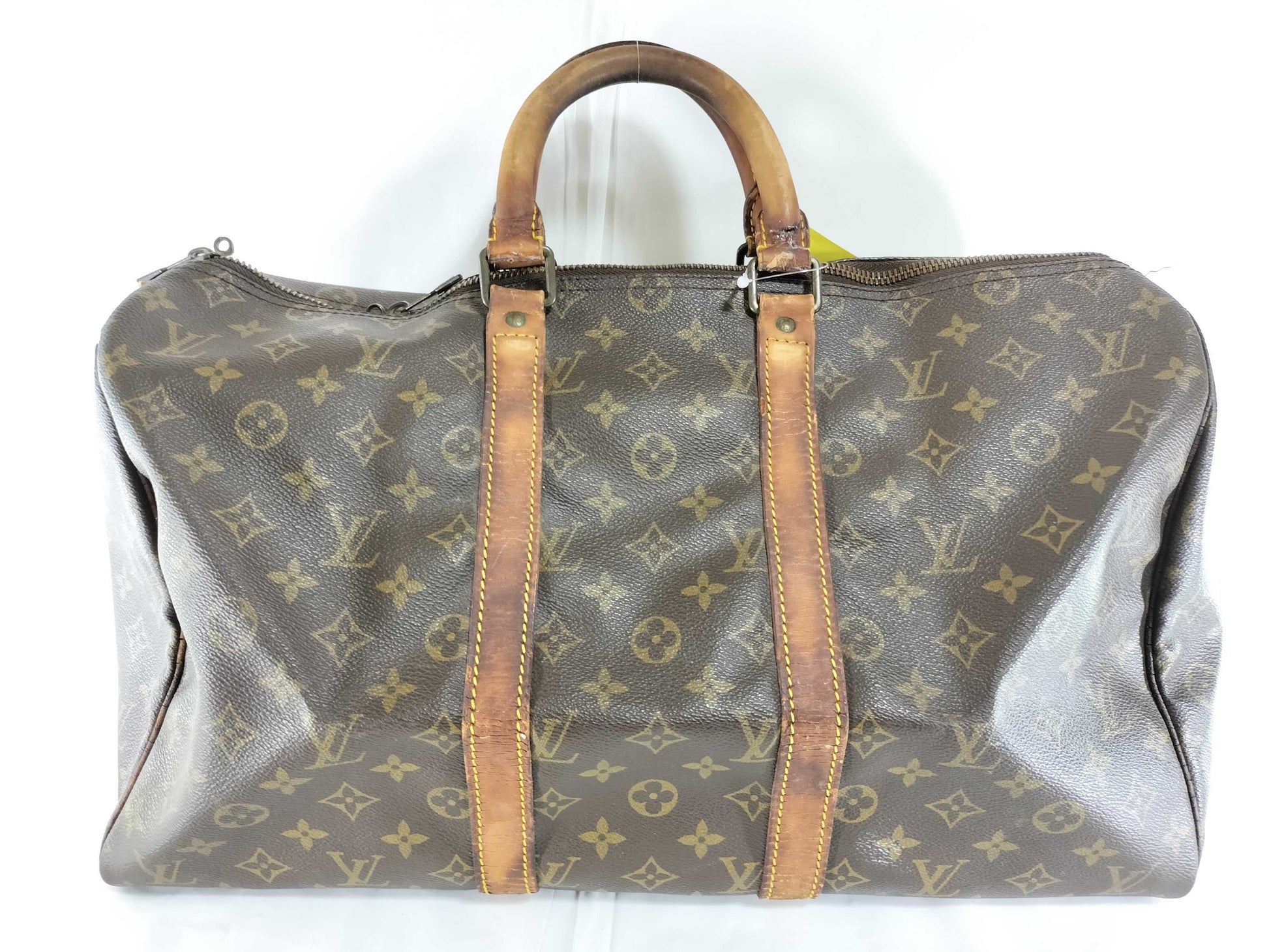 LOUIS VUITTON Monogram Keepall Boston Bag