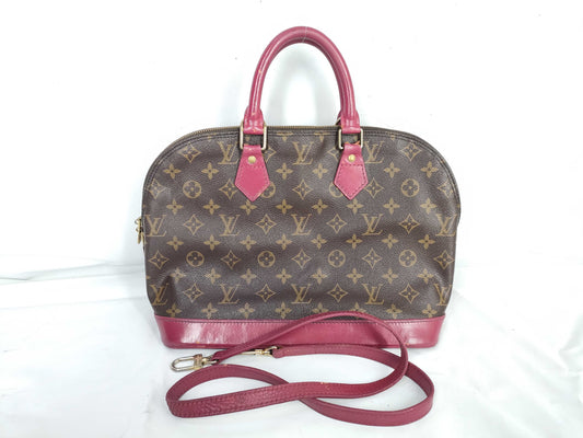LOUIS VUITTON Monogram M53151 ALMA PM 2WAY Handbag