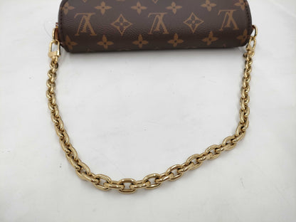 LOUIS VUITTON Monogram Wallet on Chain Eich Shoulder Bag