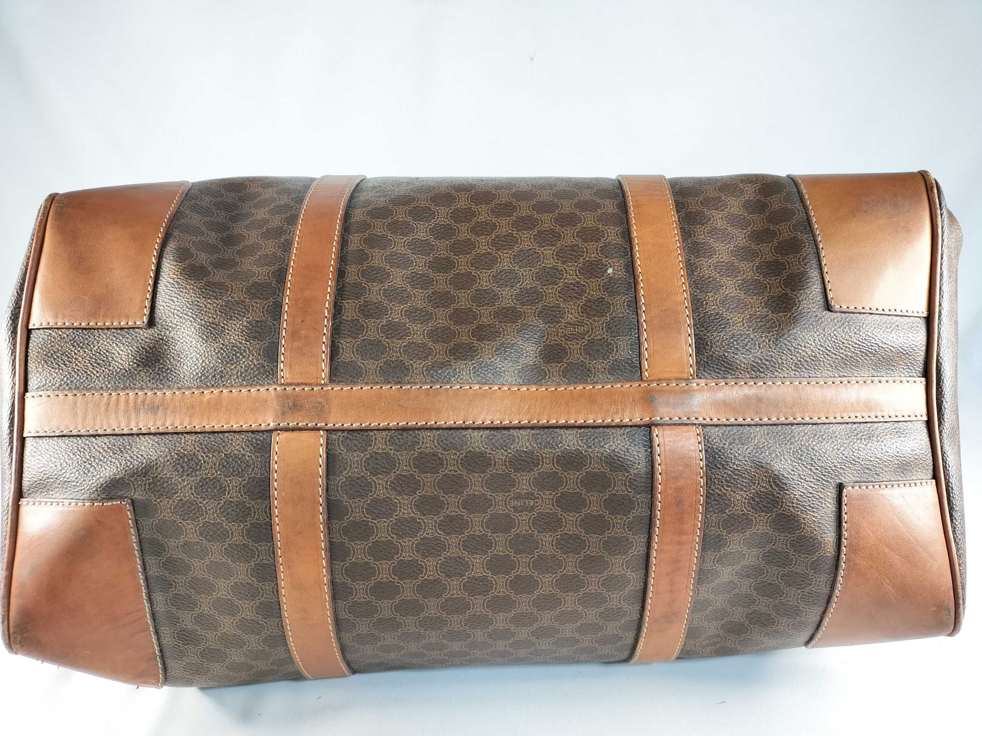 (10463_0042) LOUIS VUITTON Monogram Celine/Burberry/Bag 3 Pieces Boston Bag