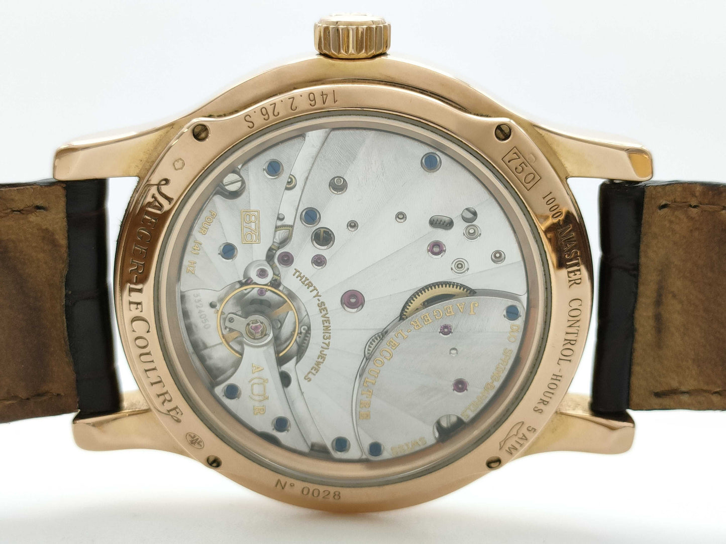 JAEGER LECOULTRE Q161242A 0028 Manual Winding Men's Watch