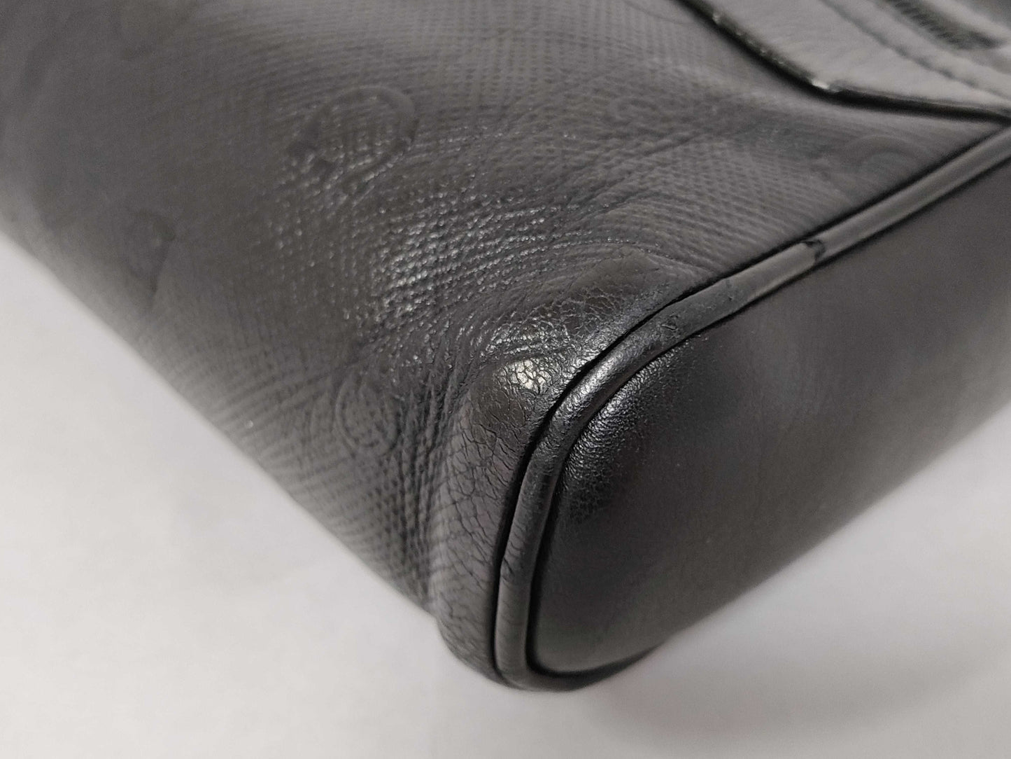 Salvatore Ferragamo Gancini FJ-24 9311 Gancini Leather Second Bag