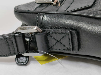 Salvatore Ferragamo Gancini FJ-24 9311 Gancini Leather Second Bag