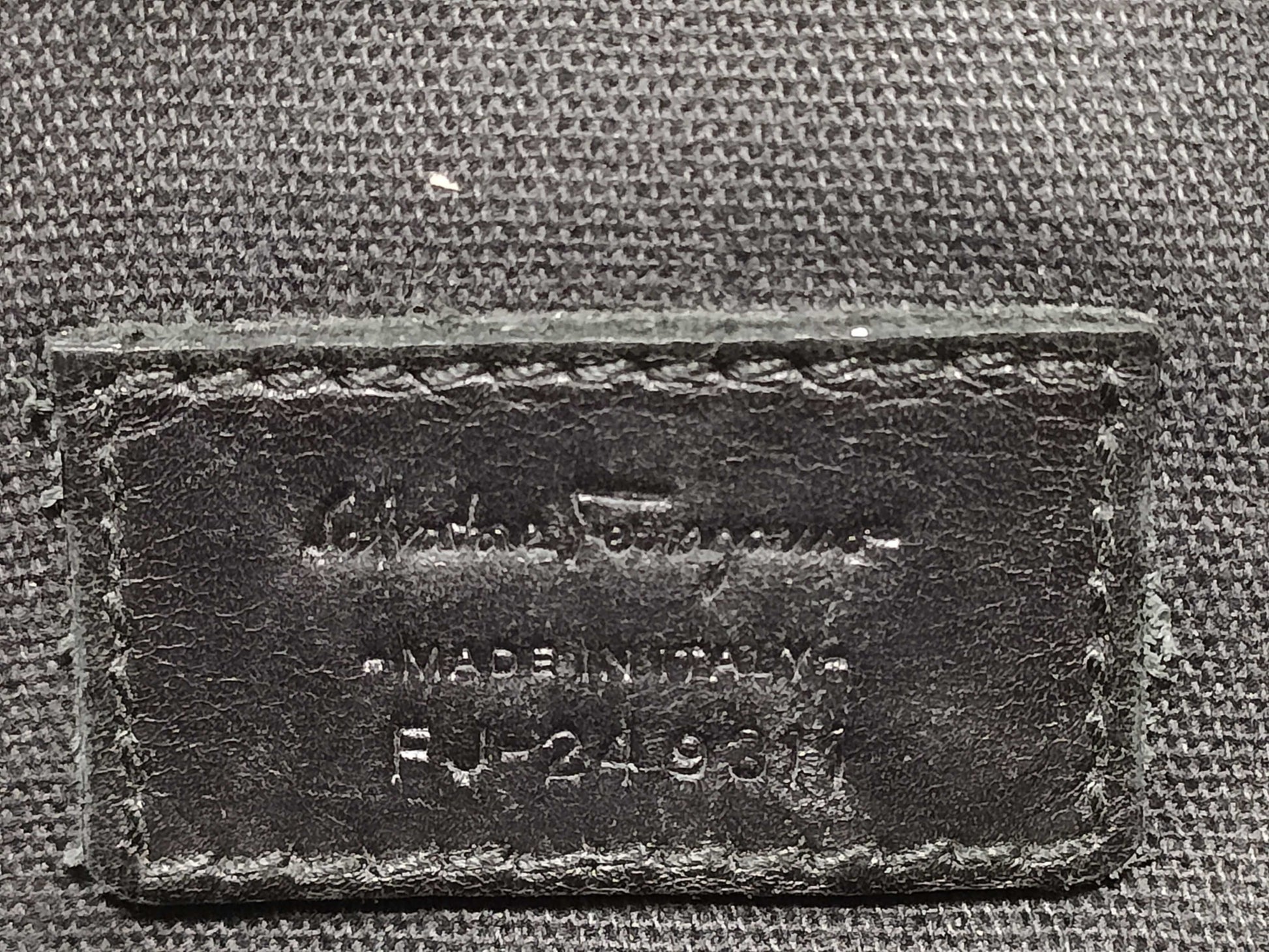 Salvatore Ferragamo Gancini FJ-24 9311 Gancini Leather Second Bag