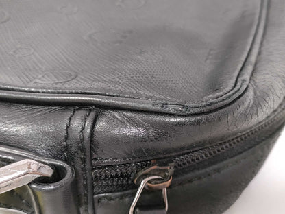 Salvatore Ferragamo Gancini FJ-24 9311 Gancini Leather Second Bag