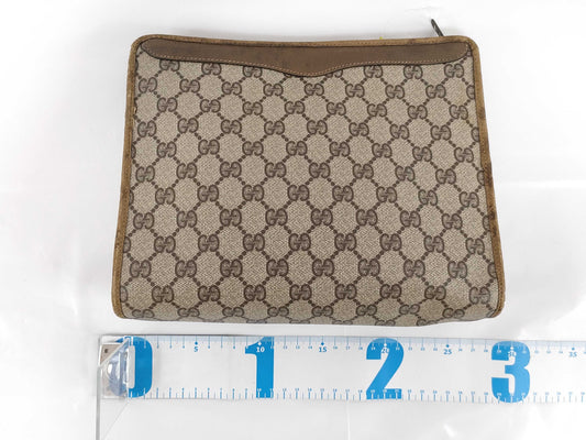 GUCCI Old GG Clutch Bag 97 01 038 Second Bag