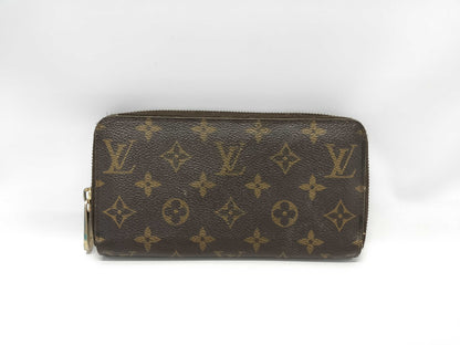 LOUIS VUITTON Monogram M60017 Zippy Wallet Wallet