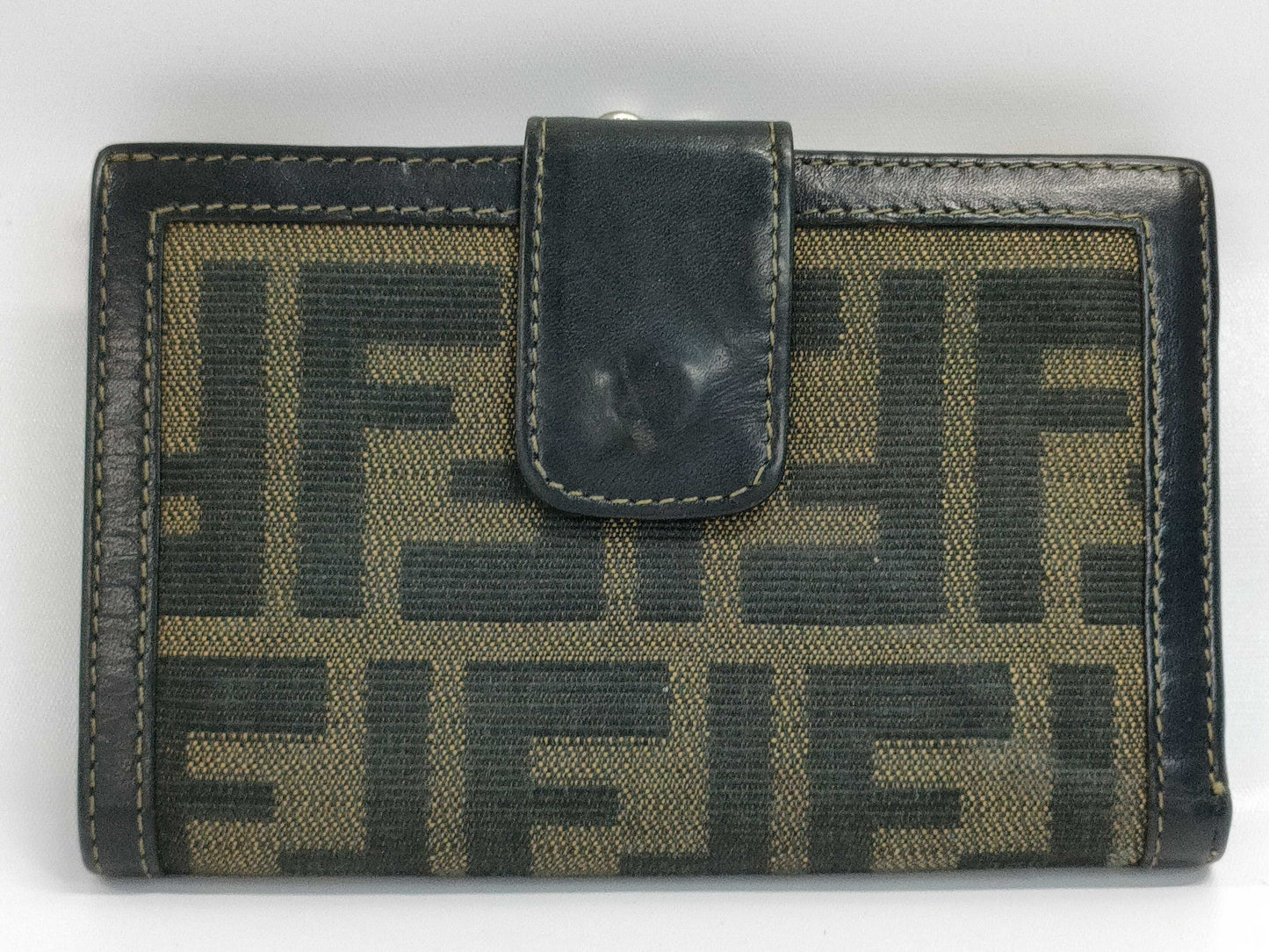 FENDI Zucca clasp wallet