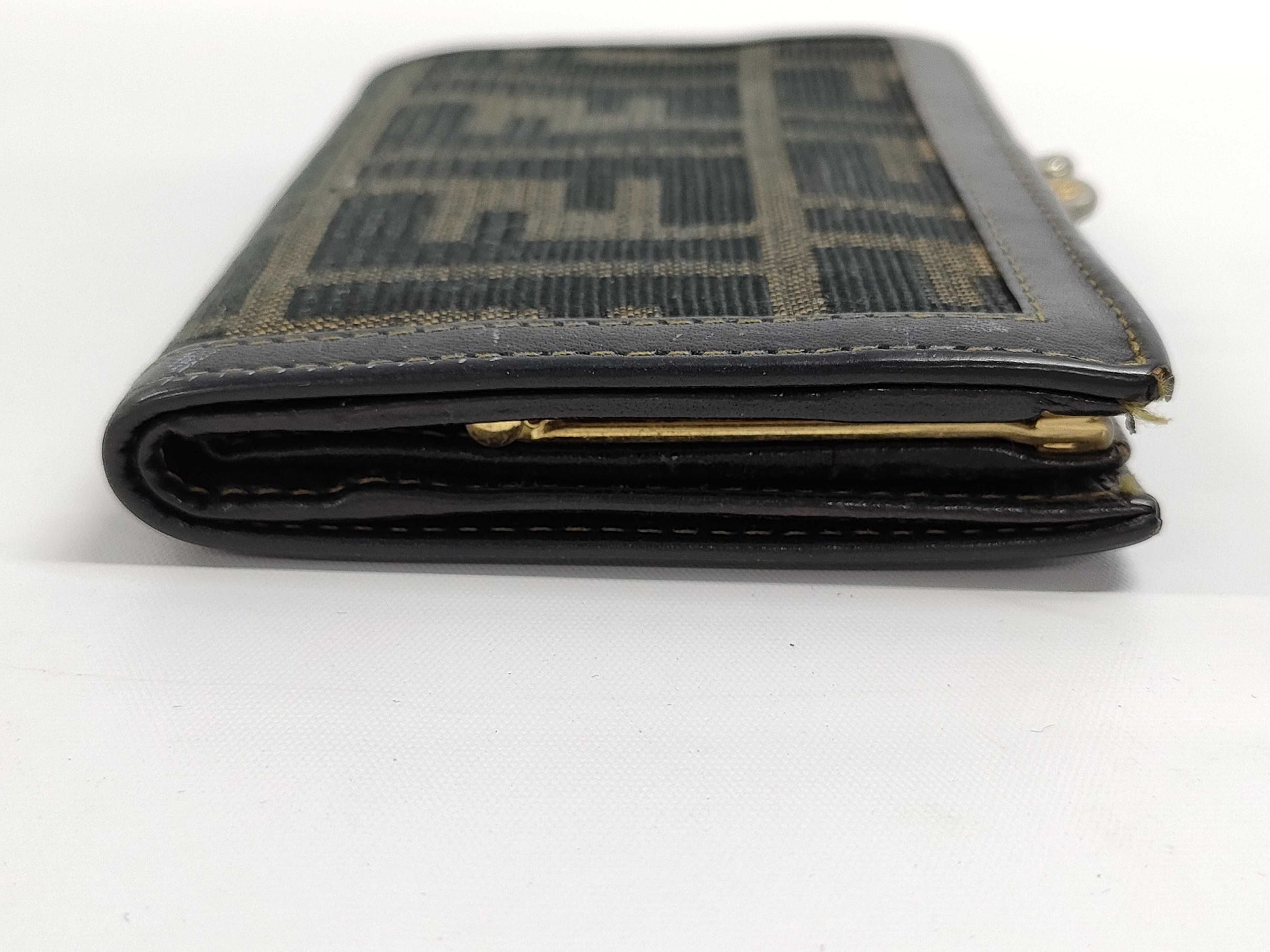 FENDI Zucca clasp wallet