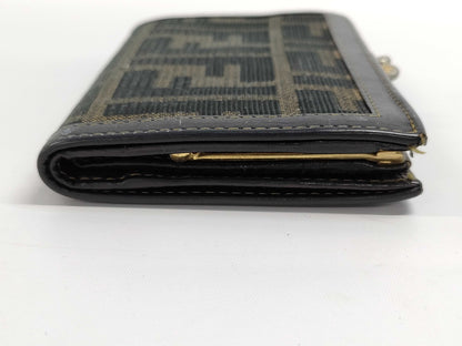FENDI Zucca clasp wallet