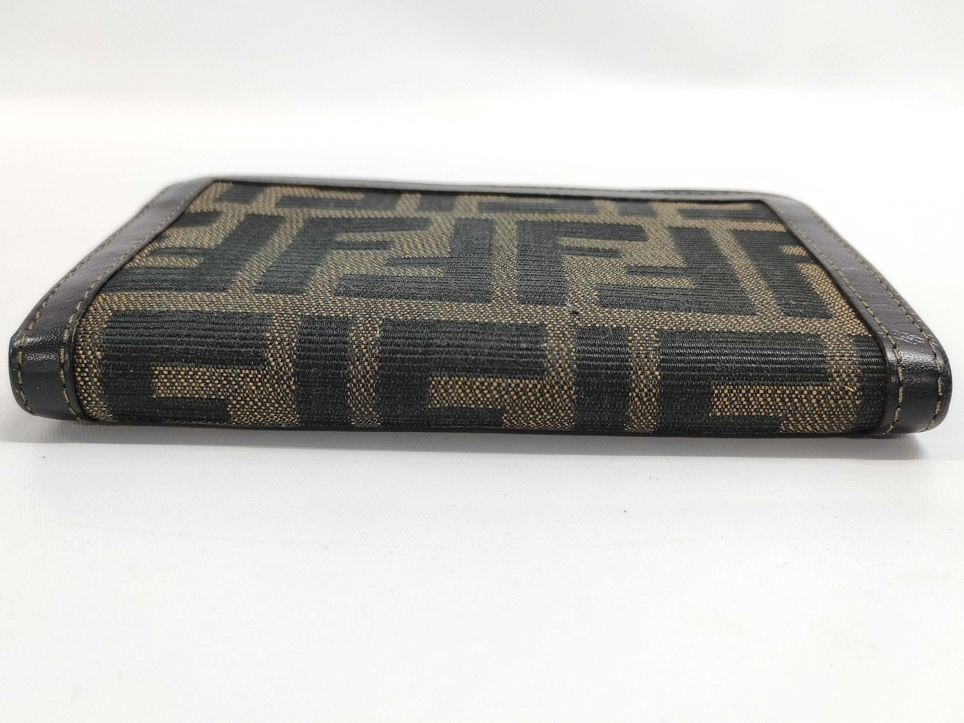 FENDI Zucca clasp wallet