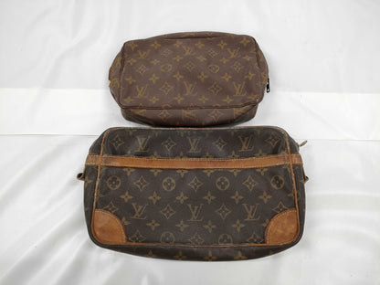 LOUIS VUITTON Monogram Truest Wallet 23 Compiègne 28 Second Bag