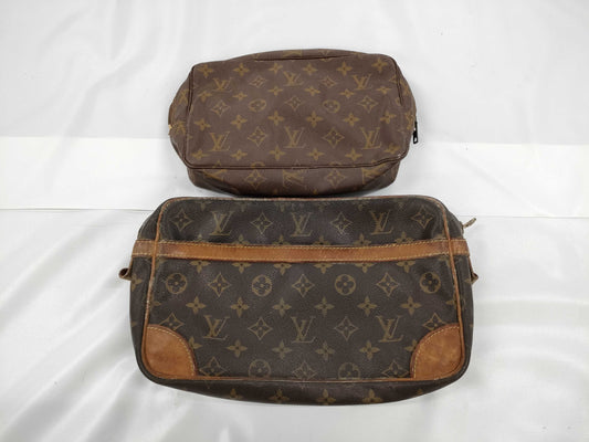 LOUIS VUITTON Monogram Truest Wallet 23 Compiègne 28 Second Bag