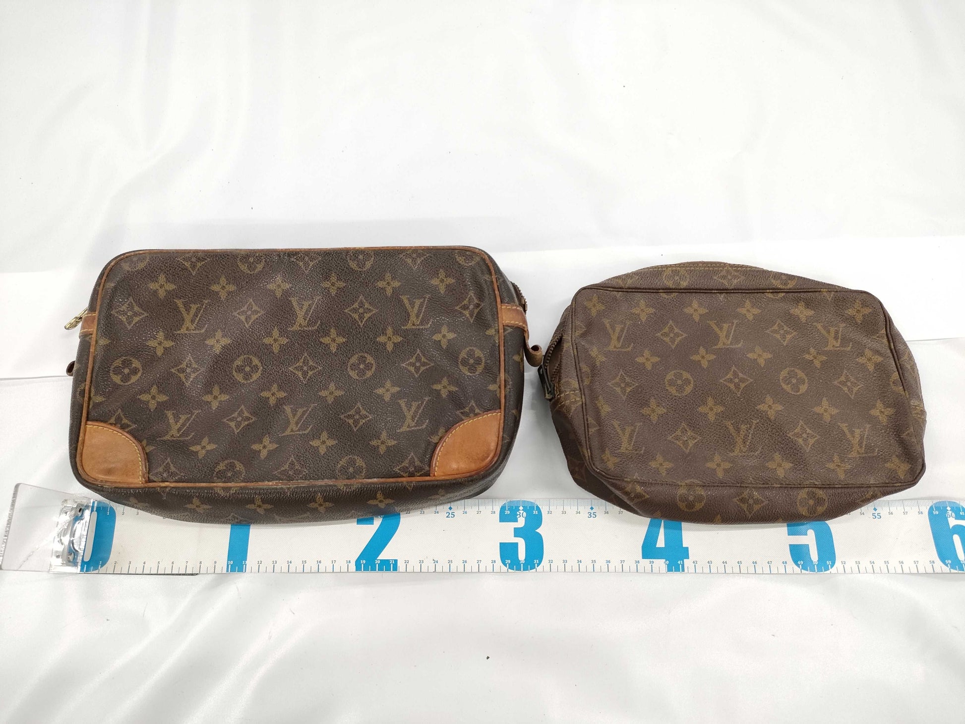 LOUIS VUITTON Monogram Truest Wallet 23 Compiègne 28 Second Bag