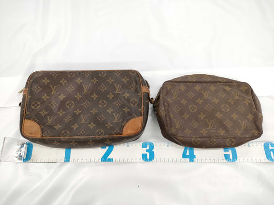 LOUIS VUITTON Monogram Truest Wallet 23 Compiègne 28 Second Bag