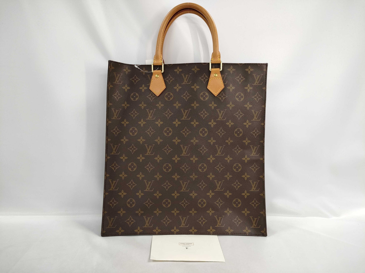 LOUIS VUITTON Monogram Sac Plat Tote Bag