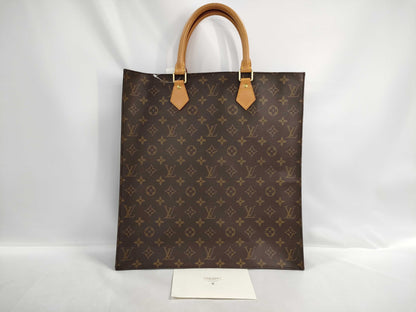 LOUIS VUITTON Monogram Sac Plat Tote Bag