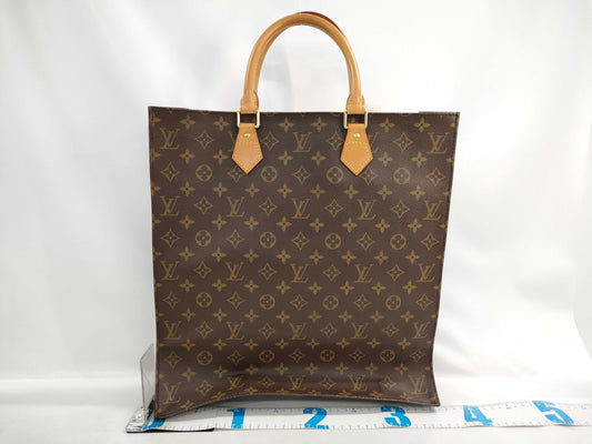 LOUIS VUITTON Monogram Sac Plat Tote Bag