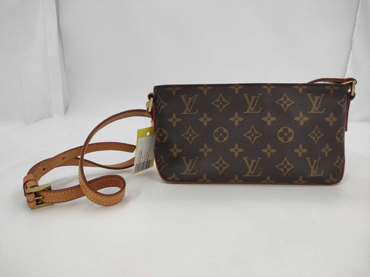 LOUIS VUITTON Monogram M51240 Trotter Shoulder Bag