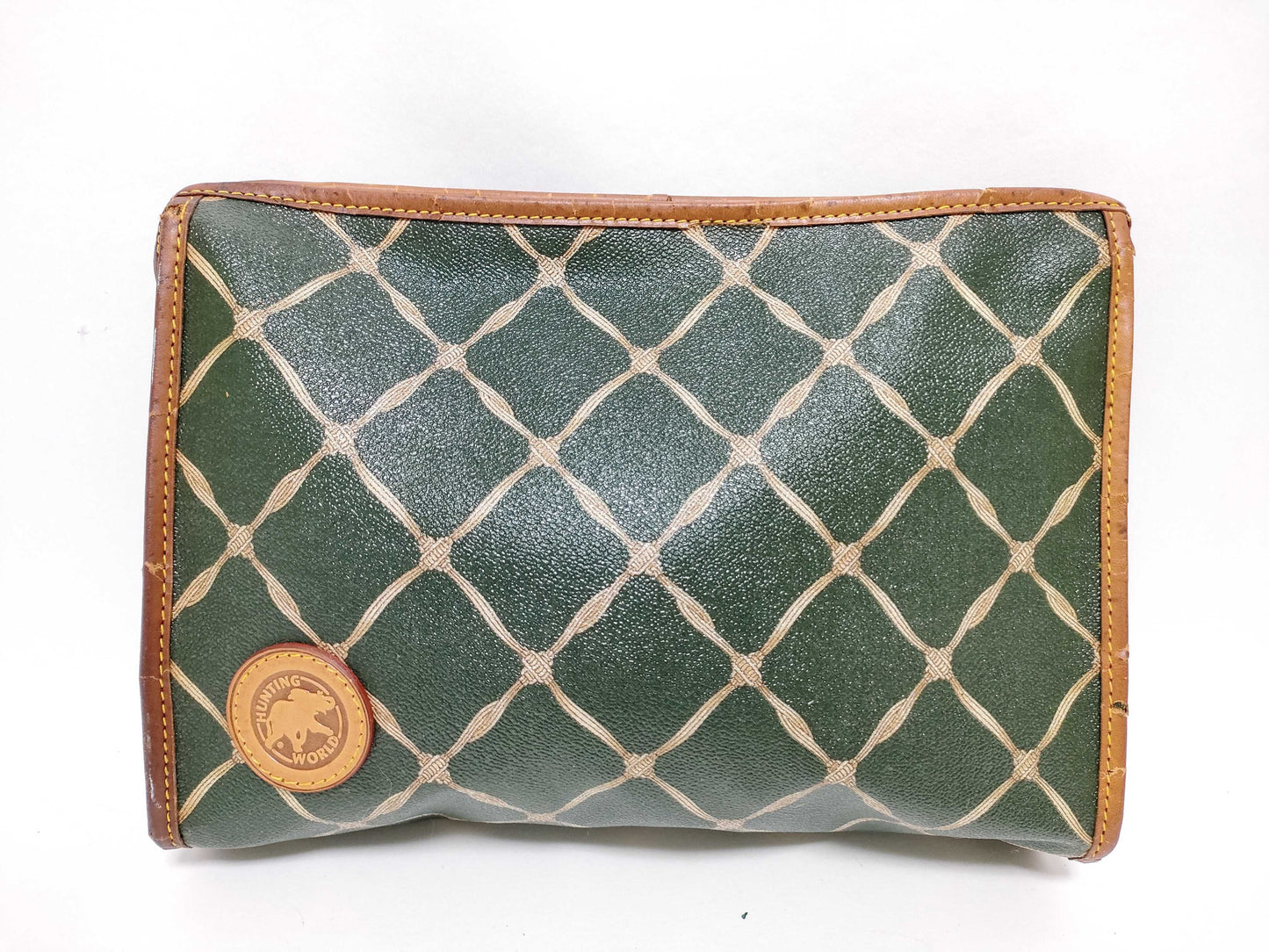 HUNTING WORLD Leather x PVC Second Bag Second Bag
