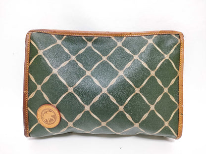 HUNTING WORLD Leather x PVC Second Bag Second Bag