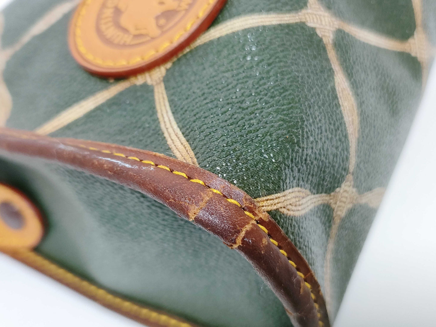 HUNTING WORLD Leather x PVC Second Bag Second Bag