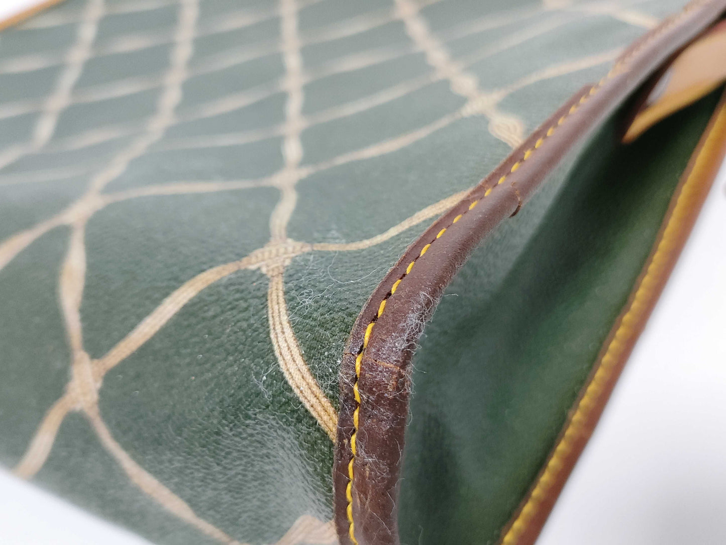HUNTING WORLD Leather x PVC Second Bag Second Bag