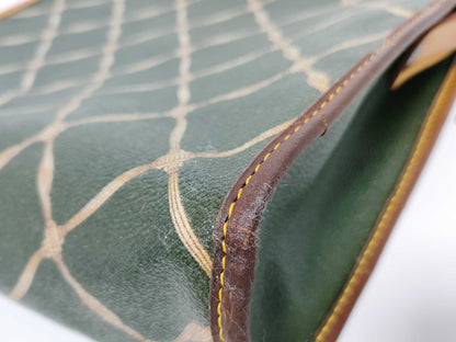 HUNTING WORLD Leather x PVC Second Bag Second Bag