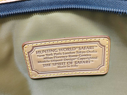HUNTING WORLD Leather x PVC Second Bag Second Bag