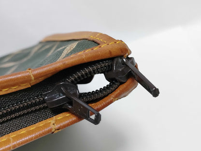 HUNTING WORLD Leather x PVC Second Bag Second Bag