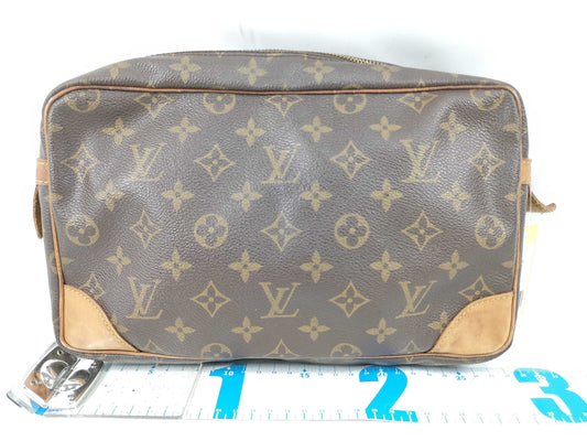 LOUIS VUITTON Monogram Compiègne 28 Second Bag
