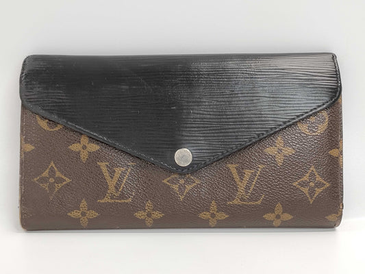 LOUIS VUITTON Monogram M60498 Marie Lulon Long Wallet Wallet