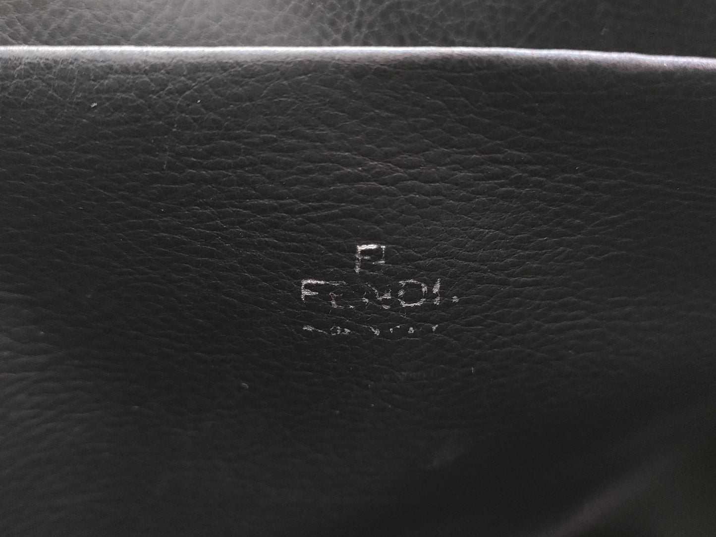 FENDI Pecan pattern second bag