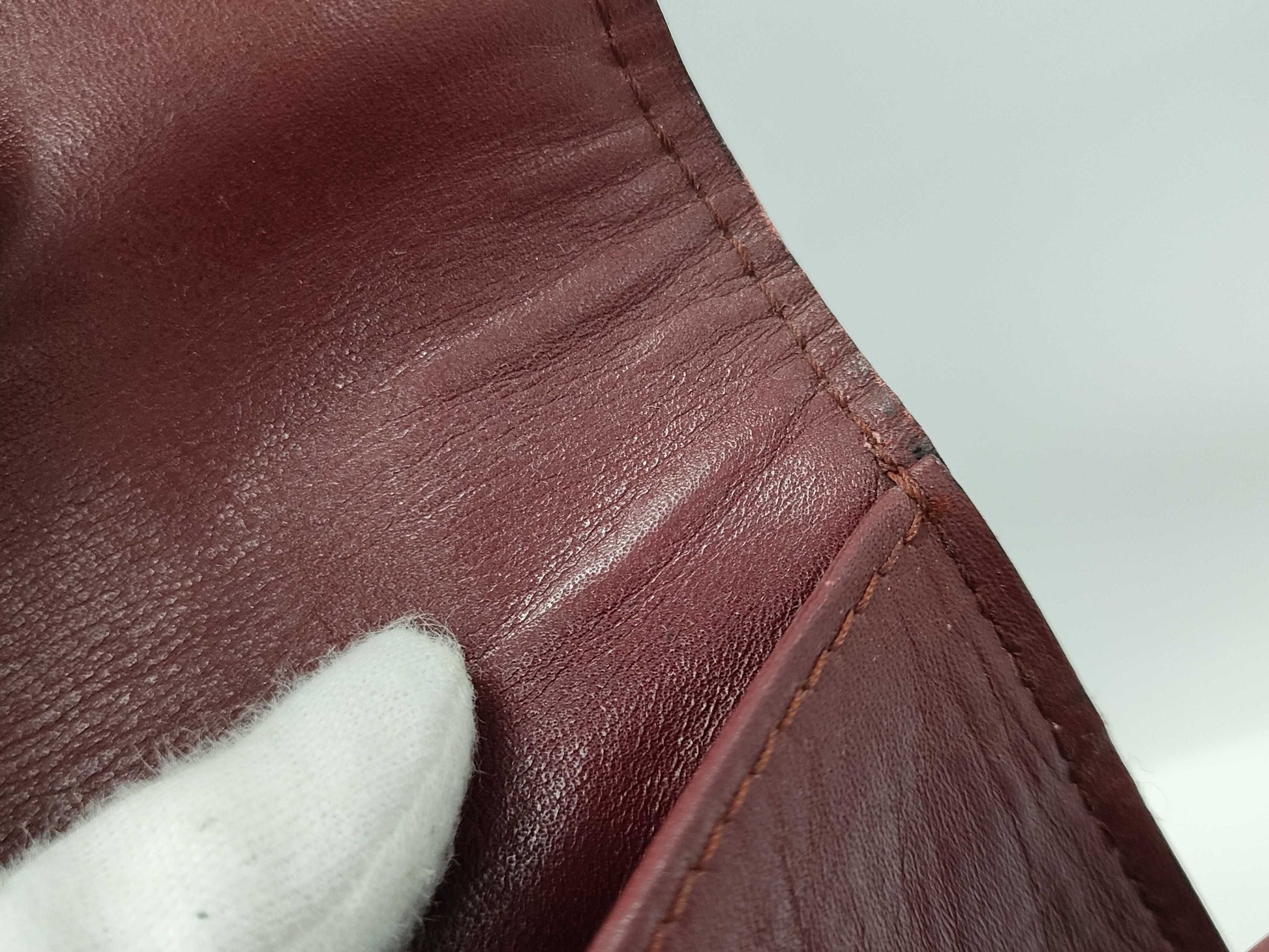Cartier clutch document bag second bag