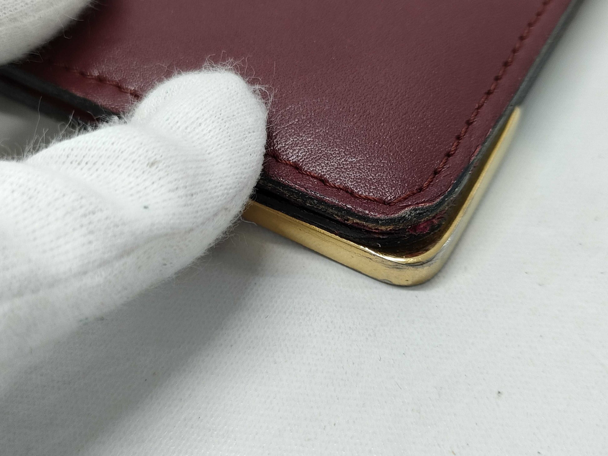 Cartier clutch document bag second bag