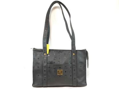 MCM PVC Tote Bag Black Tote Bag