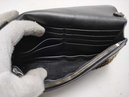 BOTTEGA VENETA Intrecciato Chain Wallet Shoulder Bag