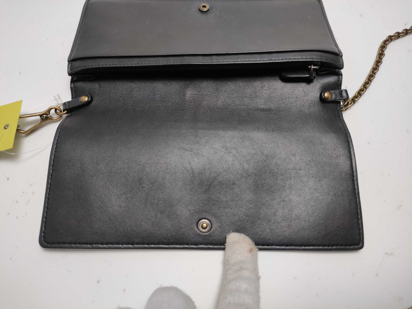 BOTTEGA VENETA Intrecciato Chain Wallet Shoulder Bag