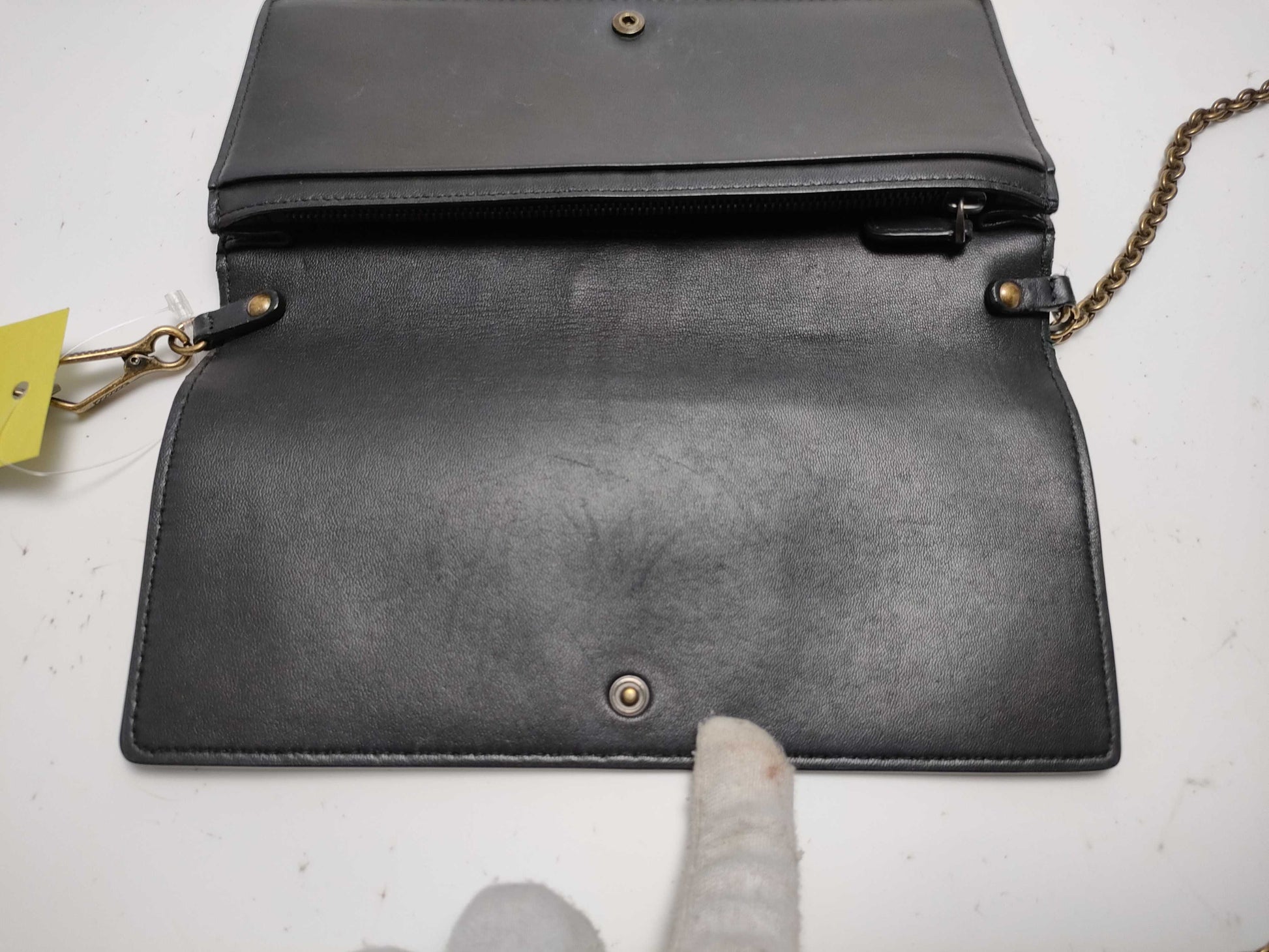BOTTEGA VENETA Intrecciato Chain Wallet Shoulder Bag