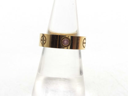 Cartier Love #51 Sapphire PG 750 9.1g Ring 