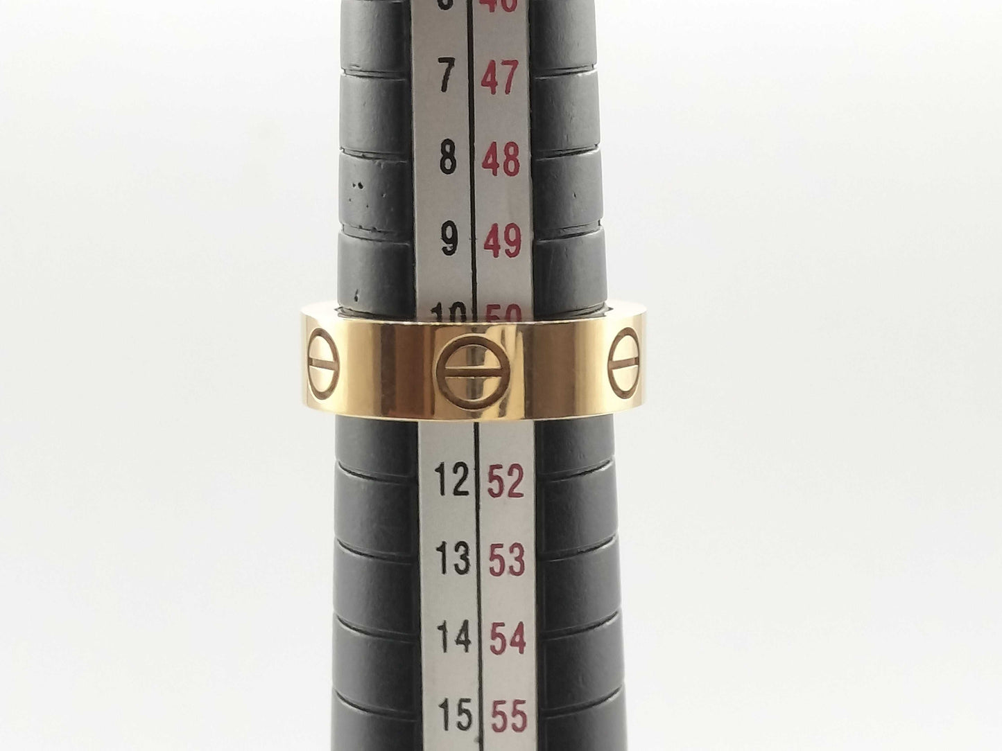 Cartier Love #51 Sapphire PG 750 9.1g Ring 