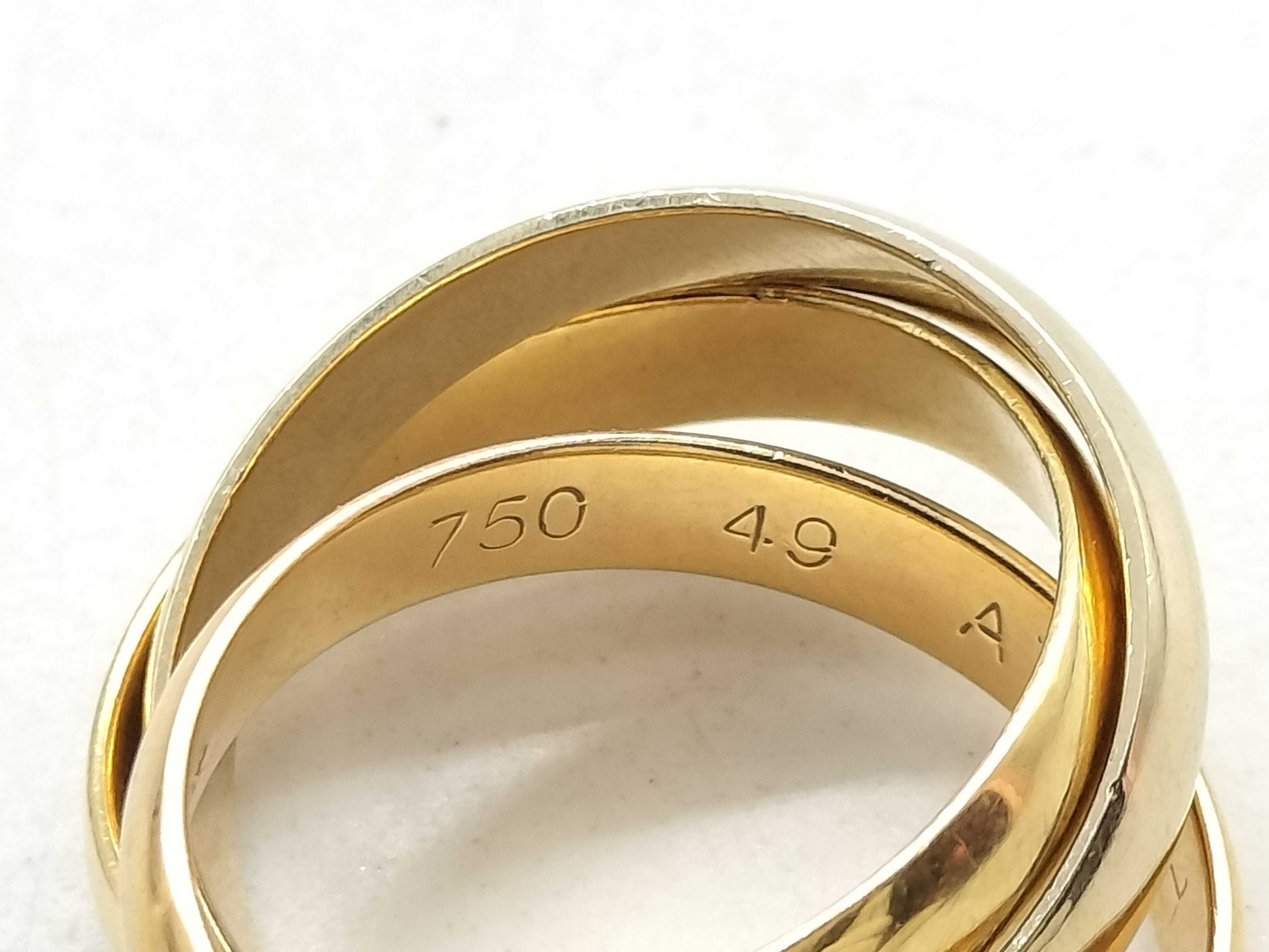 Cartier Trinity #49 750 7.4g Ring 