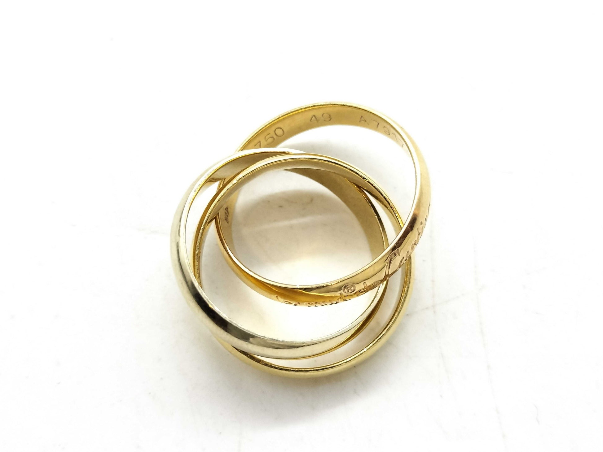 Cartier Trinity #49 750 7.4g Ring 