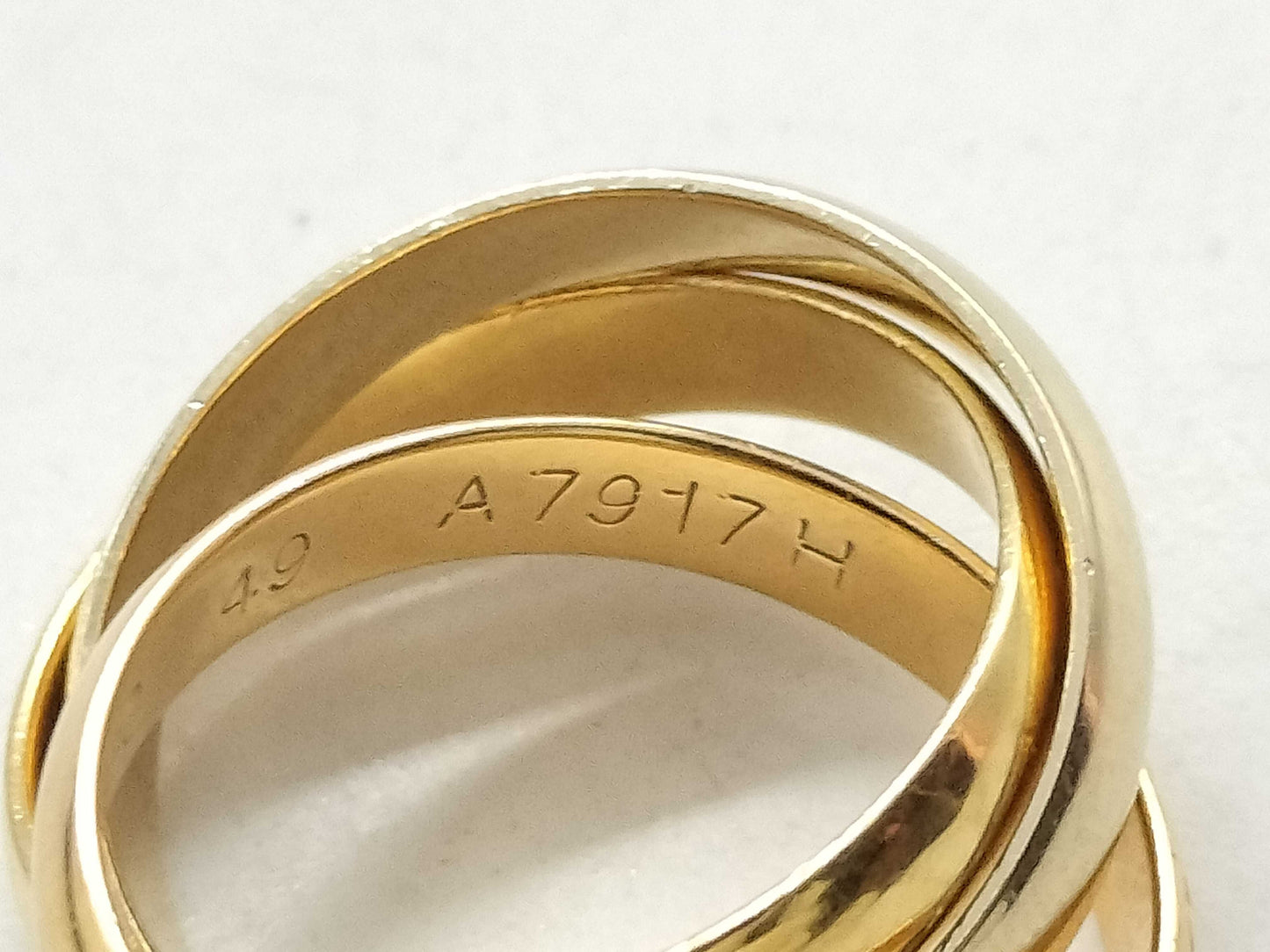 Cartier Trinity #49 750 7.4g Ring 